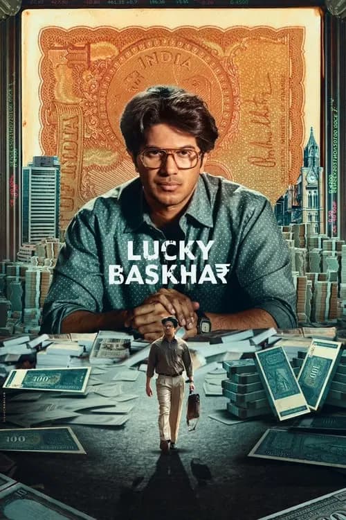 Lucky Baskhar poster