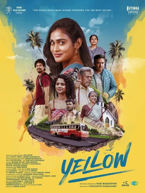 Yellow poster